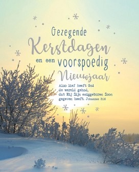 Kerstkaarten 9554